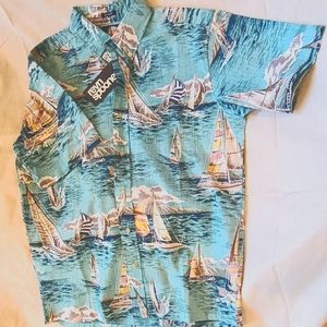 Reyn Spooner Following Sea Hawaiian Shirt